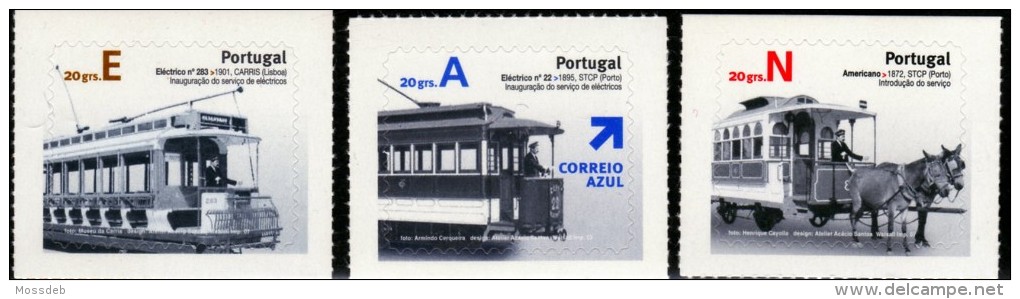 PORTUGAL  2007  TRANSPORTES PUBLICOS URBANOS   URBAN PUBLIC TRANSPORT - Tramways