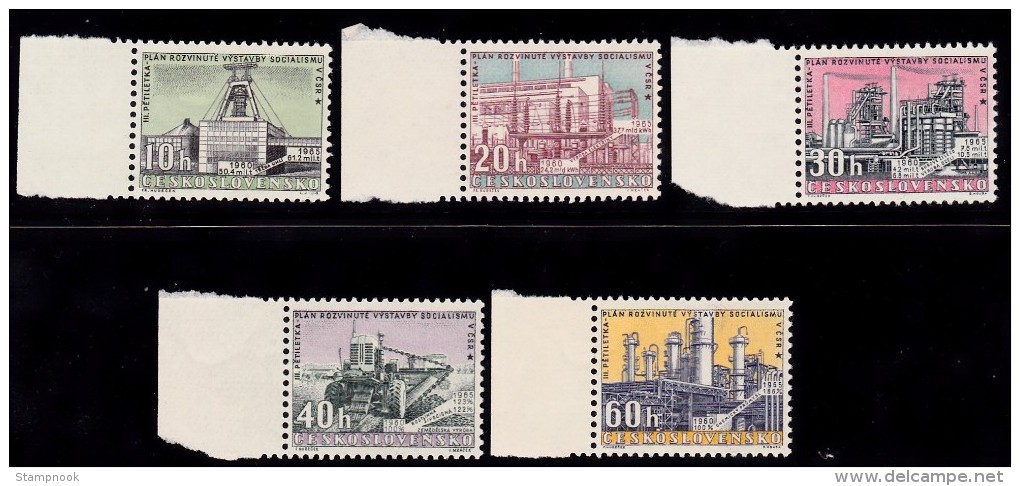 Czechoslovakia   992-96 Mint NH VF - Unused Stamps