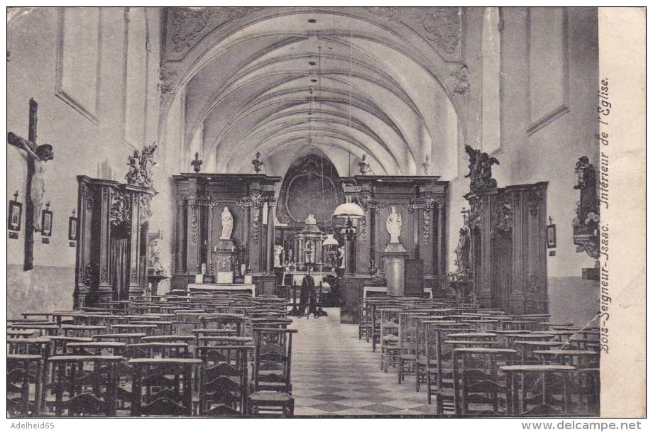 BEL17/  Bois-Seigneur-Isaac  Interieur église Pour Gilly - Eigenbrakel