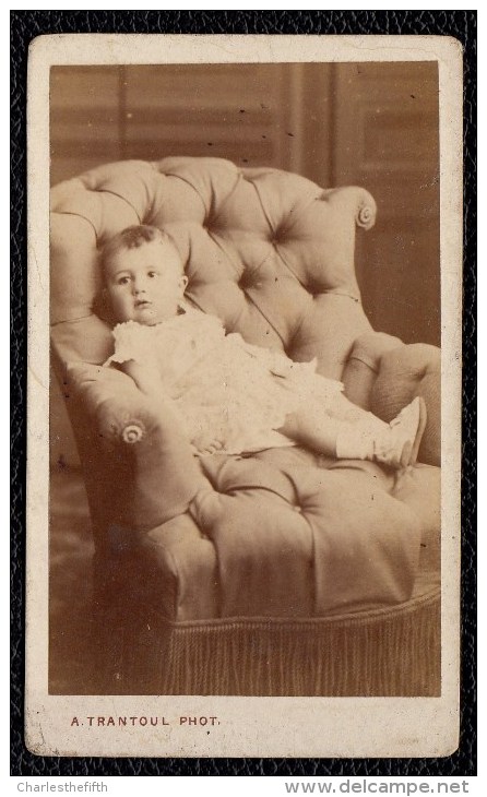 FIN 1800  VIEILLE PHOTO ENFANT DE NOBLESSE - LOUIS DE CAMARET ( Fils De Ludovic  De Camaret Et Henriette De Bimard ) - Old (before 1900)