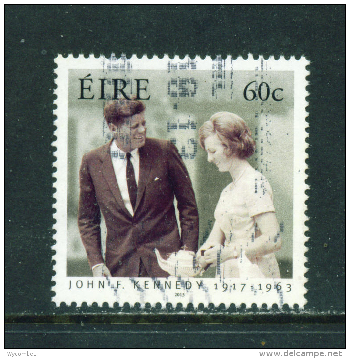 IRELAND - 2013  John F Kennedy  60c  Used As Scan - Usados