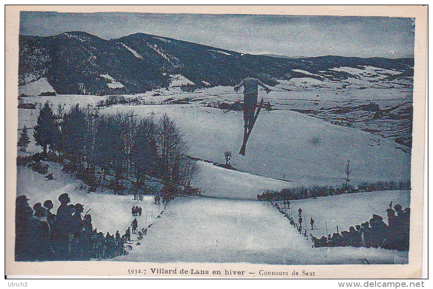 CPA Villard-de-Lans En Hiver - Concours De Saut (0825) - Villard-de-Lans