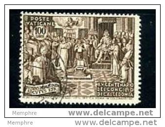 VATICAN  1951  15è Centenaire Concile De Calcedoine  Sass 153 Oblitéré - Used Stamps