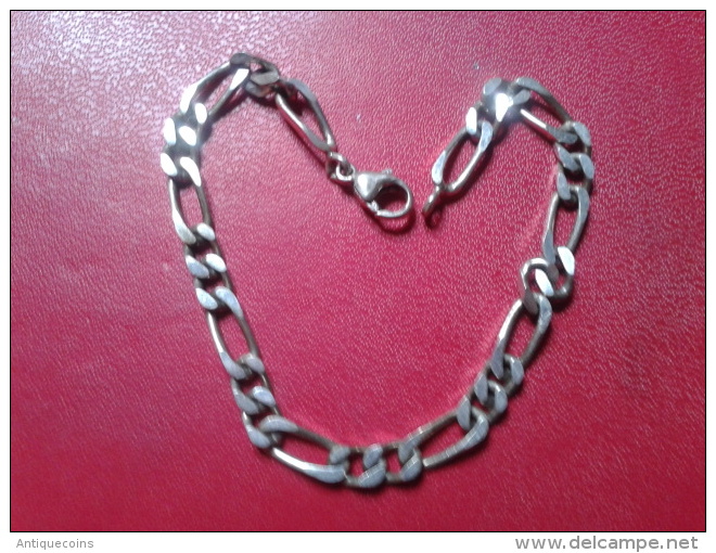 GOURMETTE EN ARGENT - Bracciali