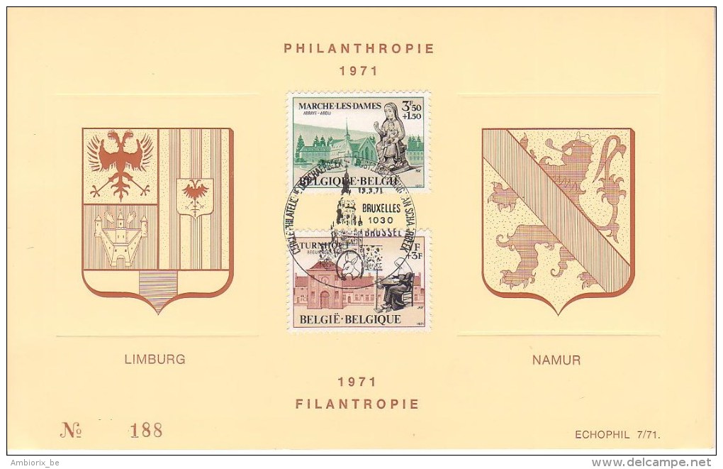 Carte Maximum  1571-72 Schaarbeek - 1971-1980