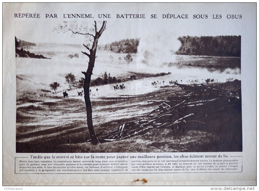 LE MIROIR N° 91 / 22-08-1915 CASABLANCA LYAUTEY MAROC YPRES FIACRES REIMS ACHI-BABA AÉROPLANE THÉÂTRE GAZ ASPHYXIANTS