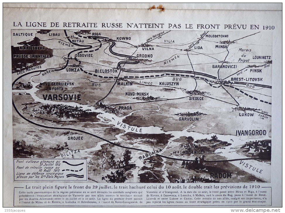 LE MIROIR N° 91 / 22-08-1915 CASABLANCA LYAUTEY MAROC YPRES FIACRES REIMS ACHI-BABA AÉROPLANE THÉÂTRE GAZ ASPHYXIANTS