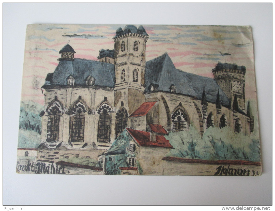 AK / Bildpostkarte / Künstlerkarte Sankt Mihiel / Saint Mihiel Kirche Verlag L. Stöcker, Bamberg 1705 - Autres & Non Classés