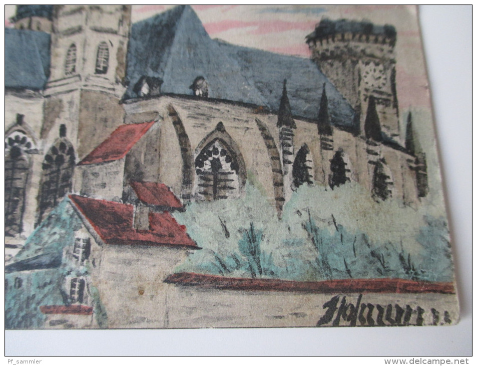 AK / Bildpostkarte / Künstlerkarte Sankt Mihiel / Saint Mihiel Kirche Verlag L. Stöcker, Bamberg 1705 - Autres & Non Classés