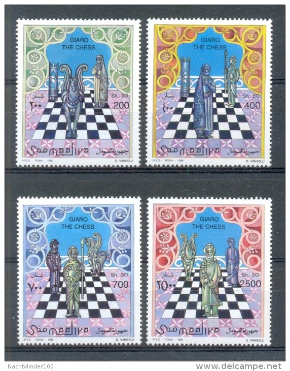 Mtw772 SPORT SCHAKEN PAARD CHESS HORSE SCHACHSPIEL PFERD ECHEC QWS 1996 PF/MNH - Chess