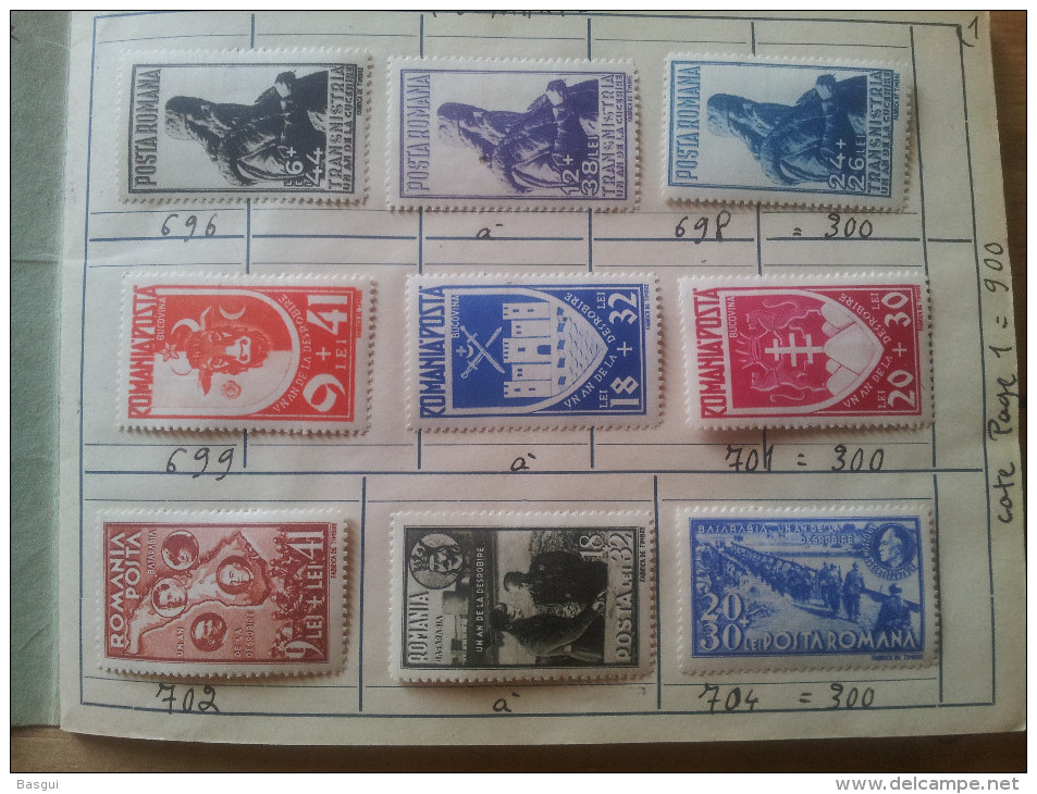 Collection De Timbres Roumanie , Romania, Années 50 - Otros & Sin Clasificación