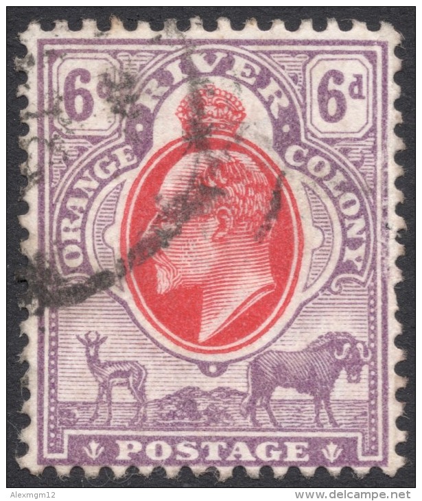 Orange Free State, 6 P. 1903, Sc # 67, Mi # 45, Used - Oranje Vrijstaat (1868-1909)