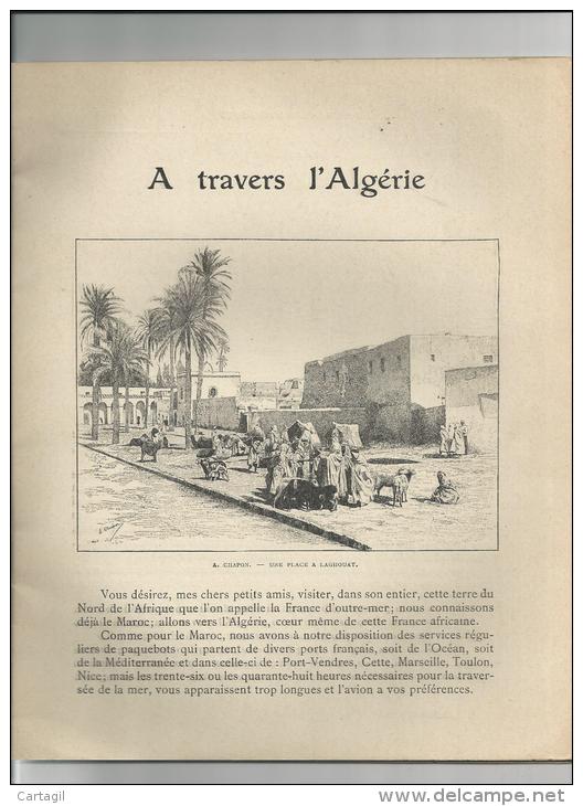 Livres -  B1080 - Algérie - A Travers L´Algérie  - ( Voir Description) - Africa