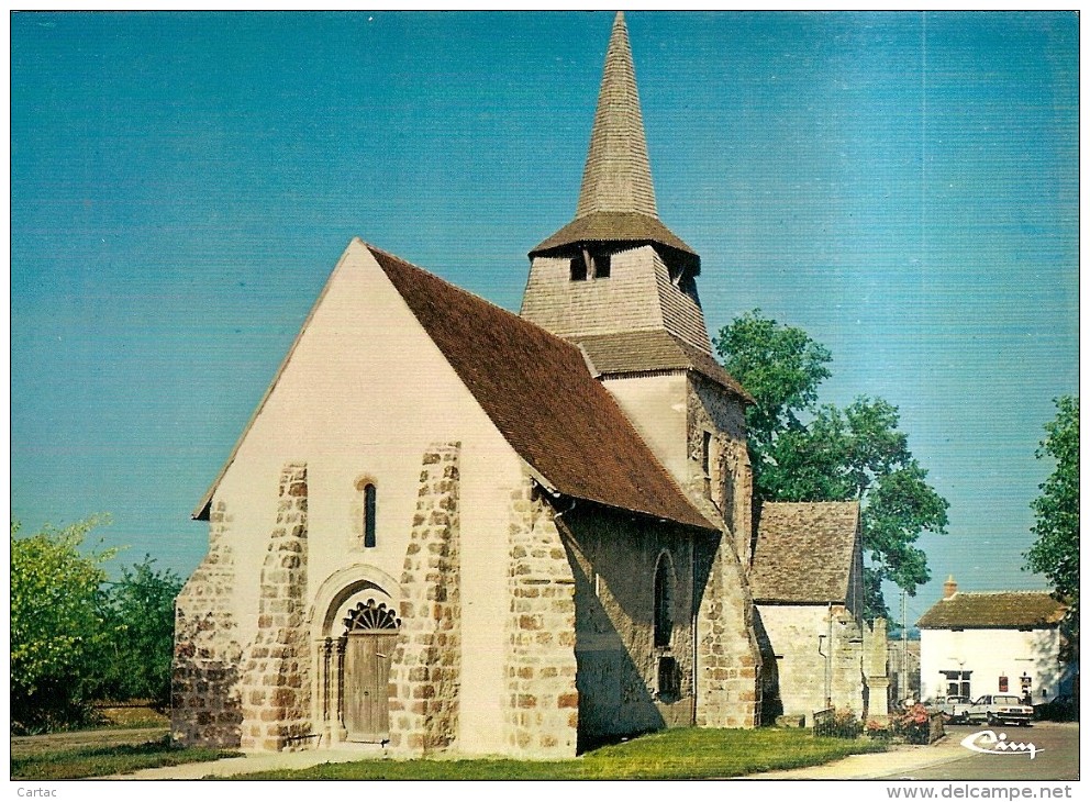 D03 - DENEUILLE LES MINES - L'EGLISE DU XIe - XIIe SIECLE (MONUMENT HISTORIQUE) - état Voir Descriptif - Autres & Non Classés