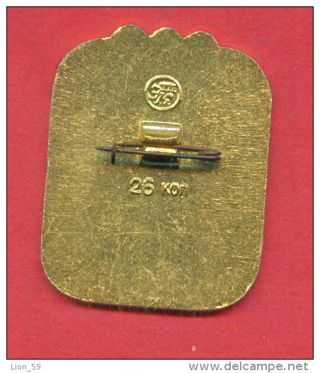 F174 / SPORT - Swimming - Natation - Schwimmsport  - 1980 Summer XXII Olympics Games Moscow - Russia - Badge Pin - Natation