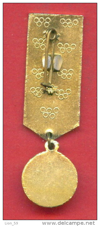 F160 / SPORT - Sailing - Voile - Segeln - 1980 Summer XXII Olympics Games Moscow - Russia Russie - Badge Pin - Segeln