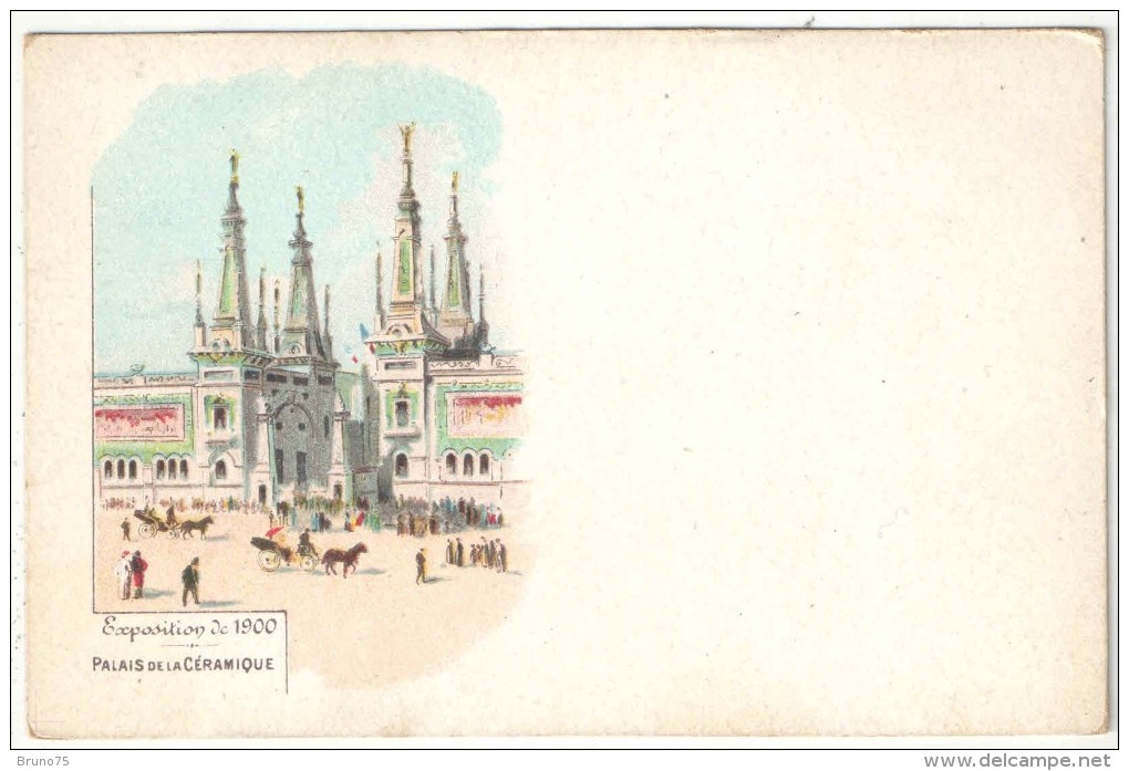 75 - PARIS - Exposition De 1900 - Palais De La Céramique - Ausstellungen