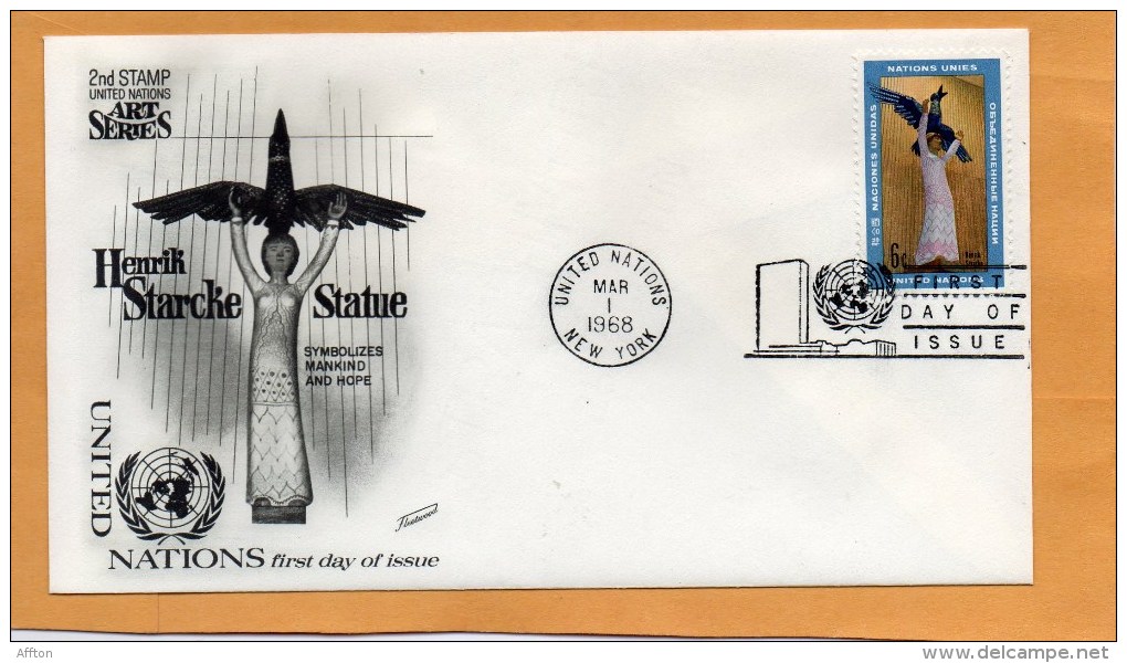 United Nations New York 1968 FDC - FDC