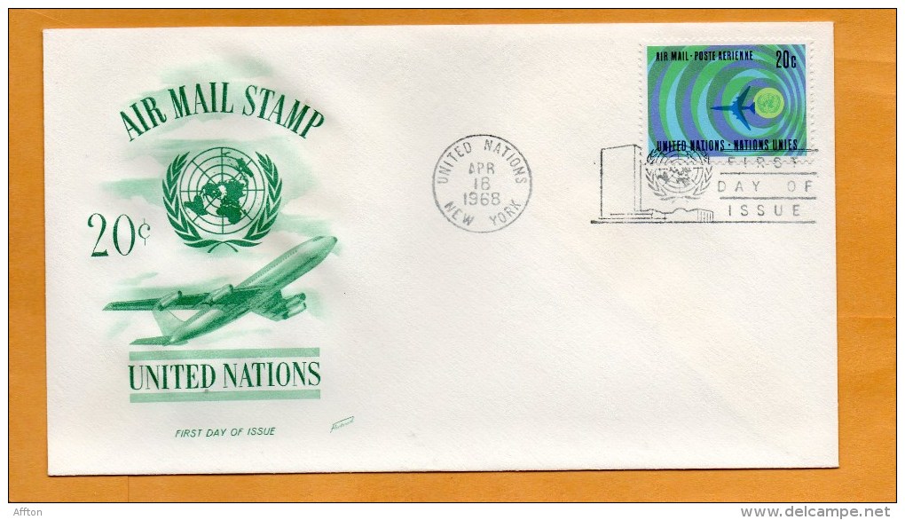 United Nations New York 1968 FDC - FDC