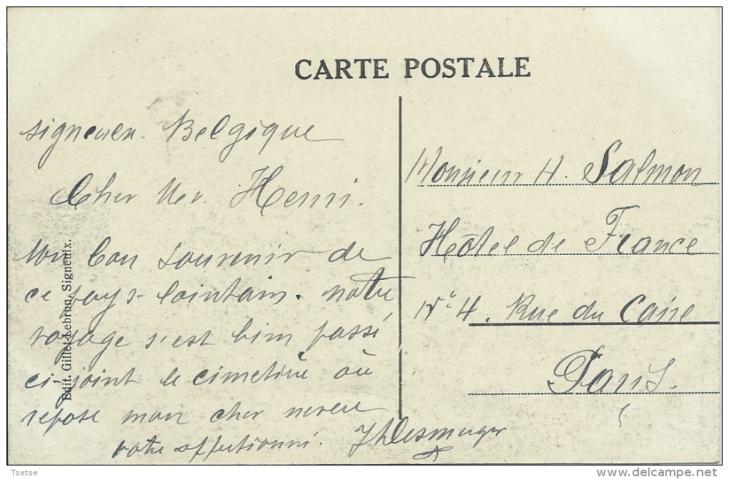 Signeulx - Cimetière Militaire Français ( Voir Verso ) - Musson