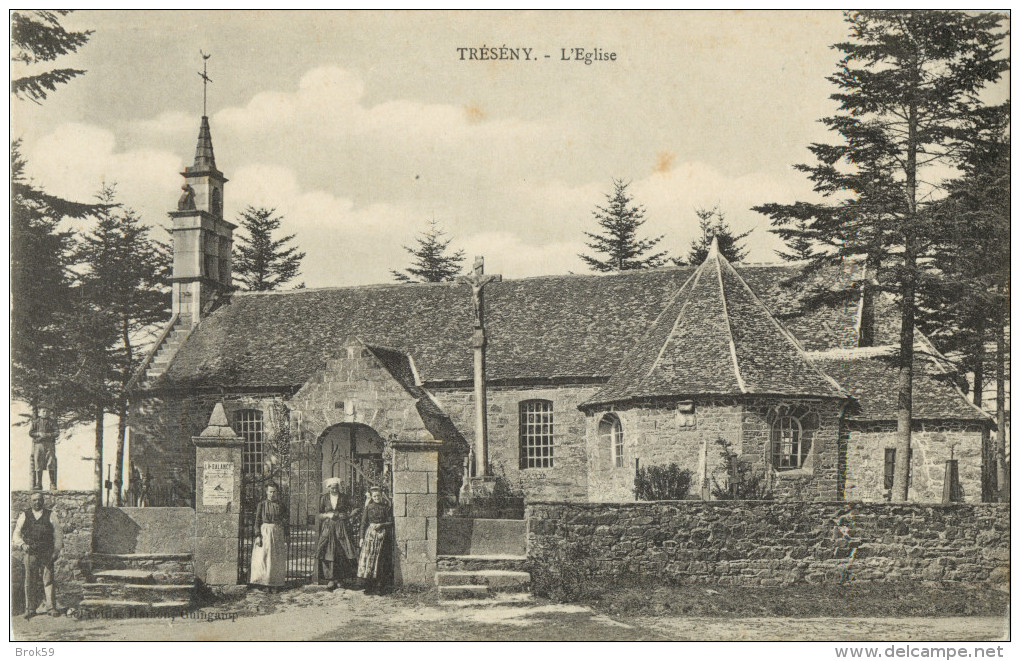 29 TRESENY - L EGLISE ( ANIMEE ) - Other & Unclassified