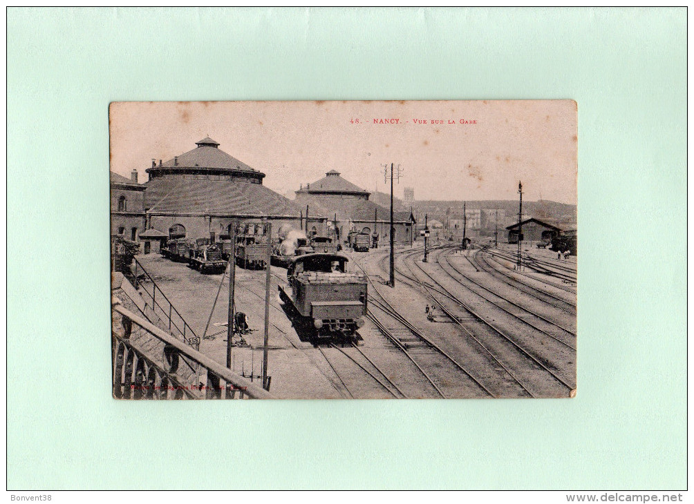 NANCY - VUE Sur La GARE - Nancy