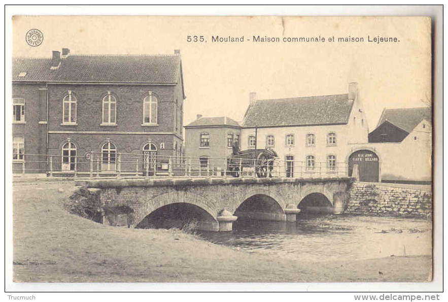 E3577 - Mouland - Maison Communale Et Maison Lejeune - Fourons - Voeren