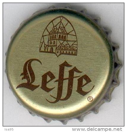 CAPSULE-BIERE-BEL-BRASSERIE NOTRE-DAME DE LEFFE Fond Or F Croisés - Bière