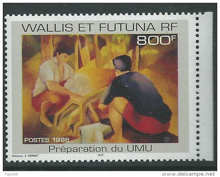 Wallis Et Futuna N° 512 XX  Préparation Du Umu, Sans Charnière,  TB - Ongebruikt