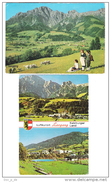 Österreich - 2 AK - Leogang - Salzburger Land - Steinbergen - Leogang