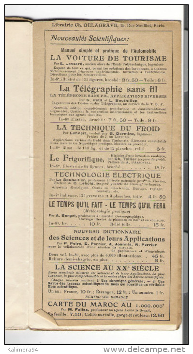 Carte Géographique Routière  " CARTE  MICHELIN "  N° 16   ( TROYES ) , édition 1912  ( Pub Automobile RENAULT ) - Callejero