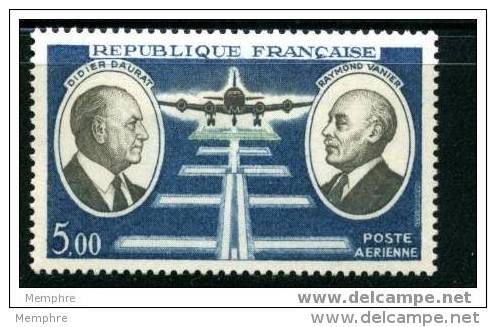 FRANCE POSTE AÉRIENNE Yv 46*  Daurat Et Vanier - 1960-.... Ungebraucht