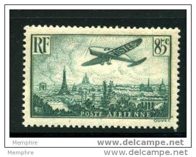 FRANCE POSTE AÉRIENNE Yv 8 *  Avion Survolant Paris - 1927-1959 Mint/hinged