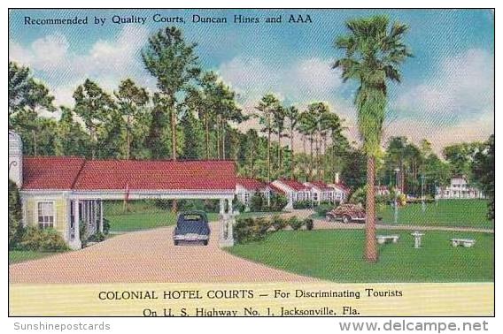 Florida Jacksonville Colonial Hotel Courts - Jacksonville