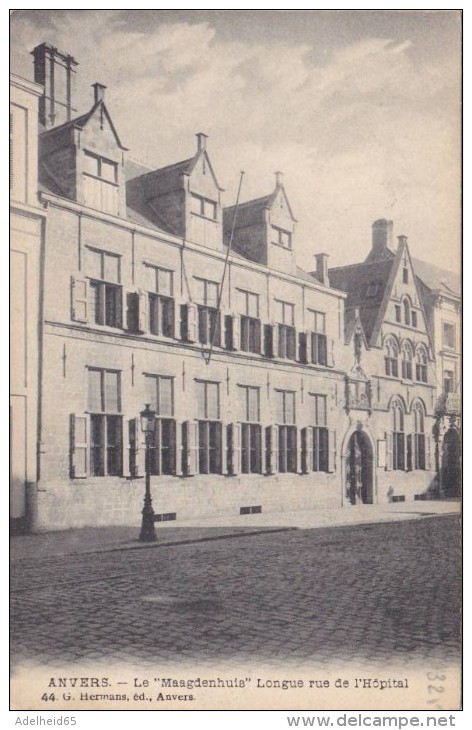 BEL19/ 1906-1910 Antwerpen Maagdenhuis Lange Gasthuisstraat - Antwerpen