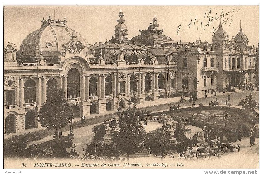 CPA-1910-MONACO-MONTE-CARLO-ENSEMBLE-du CASINO--TBE- - Casino