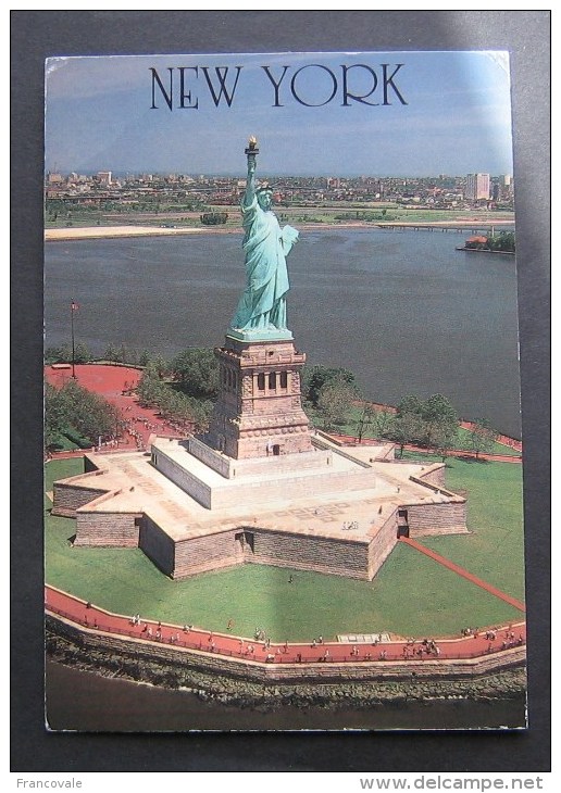New York 1989 Statue Of Liberty Viaggiata - Freiheitsstatue