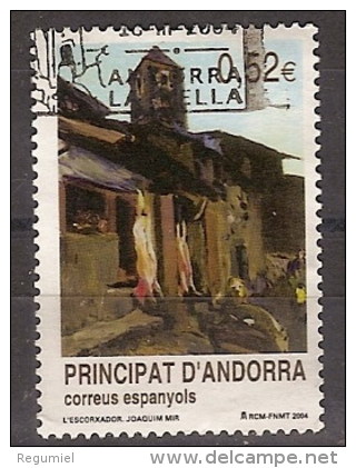 Andorra U 316 (o) Primer Día.  Pintura. 2004 - Used Stamps