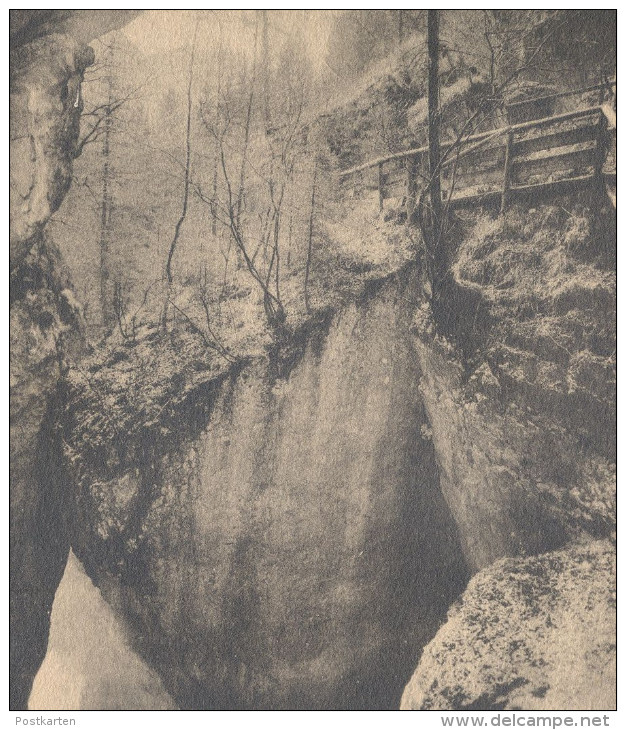 ALTE POSTKARTE SALZACH-ÖFEN BEI GOLLING 1903 Bezirk Hallein Salzachöfen Klamm Gorge Flume Ansichtskarte AK Cpa Postcard - Golling