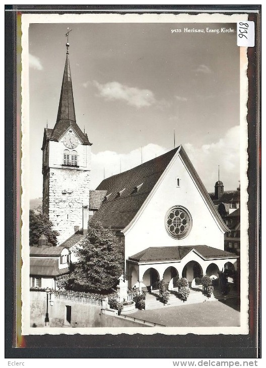 GRÖSSE 10x15 - HERISAU - KIRCHE - TB - Herisau