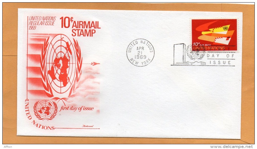 United Nations New York 1969 FDC - FDC