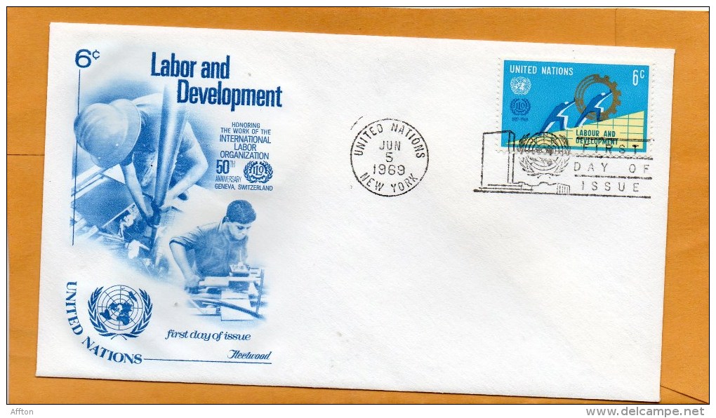 United Nations New York 1969 FDC - FDC