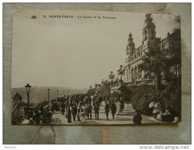 MONACO -Monte Carlo -  Le Casino Et Terrasses      D114173 - Terraces