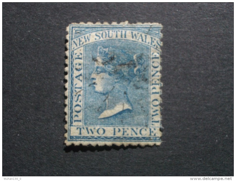 NOUVELLE - GALLES  Du  SUD   ( O )  De  1862 / 1867   "   VICTORIA      "     N° 36         1 Val . - Gebruikt