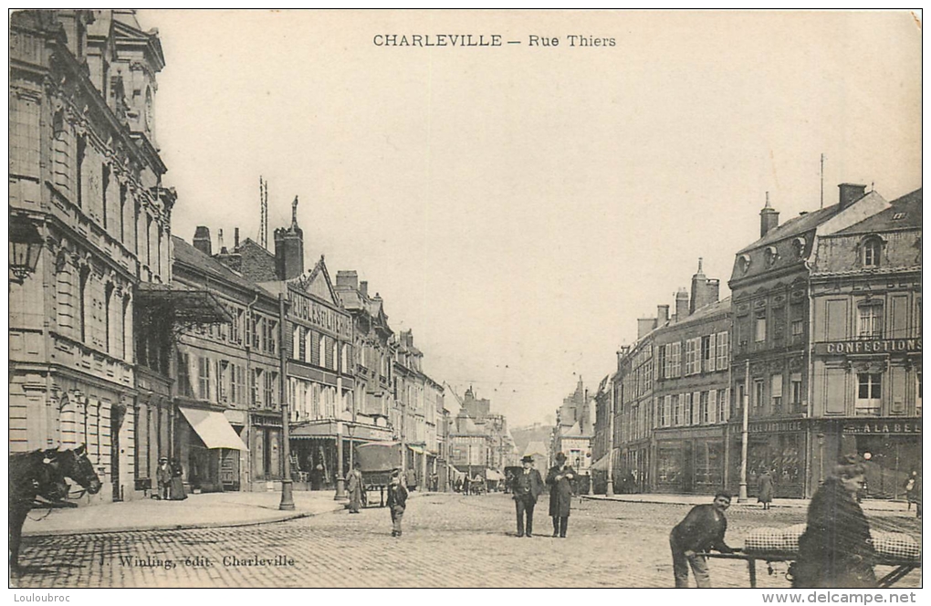 CHARLEVILLE RUE THIERS - Charleville