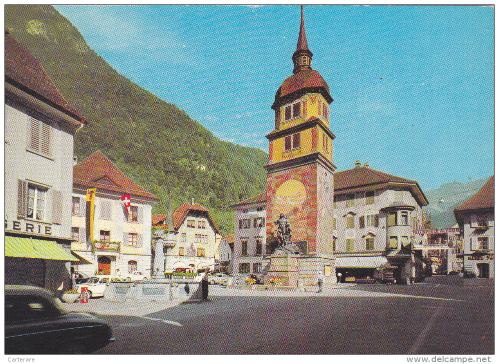 SUISSE,SCHWEIZ,SVIZZERA,SWITZERLAND,HELVETIA,SWISS ,URI,ANDERMATT,ALTDORF,VI LLAGE,belle Place - Altdorf