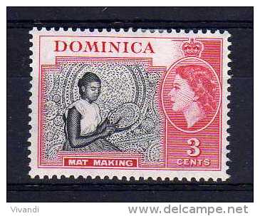 Dominica - 1957 - 3 Cents Definitive - MH - Dominica (...-1978)
