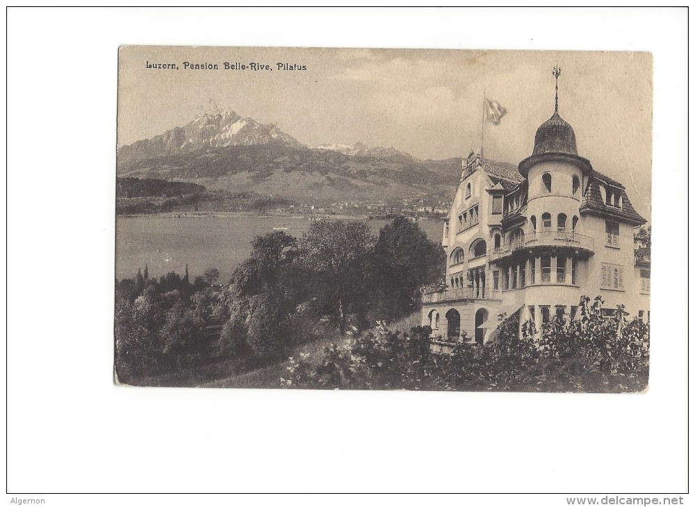 9145 - Luzern Pension Belle-Rive Pilatus - Lucerne