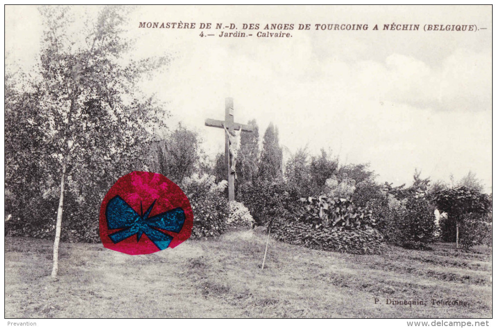 NECHIN - Monastère De N-D Des Anges De Tourcoing - Jardin - Calvaire - Estaimpuis