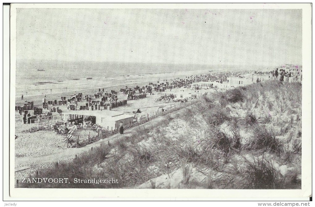 Zandvoort -- Strandgezicht.   (2 Scans) - Zandvoort